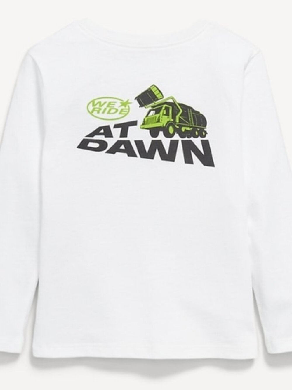 Old Navy Long Sleeve Tee for Toddler Boys "We Ride At Dawn" Size 5T NWT